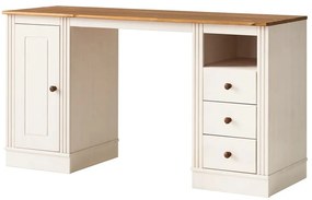 Birou cu blat din lemn de pin 50x140 cm Anita – Støraa