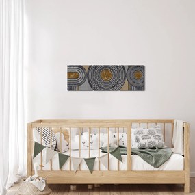 Tablou - Modele decorative (cu ceas) (90x30 cm)
