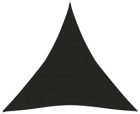 Panza parasolar, negru, 5x5x5 m, HDPE, 160 g m  ²