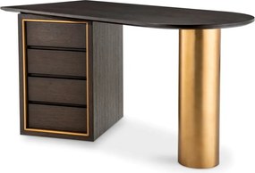 Birou elegant design LUX furnir de stejar Del Rio