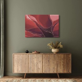 Tablou - Floare abstractă roșie N⁰2 (90x60 cm)