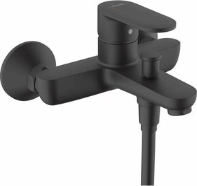 Baterie cada - dus Hansgrohe Vernis Blend monocomanda negru mat