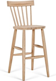 Scaun lemn masiv bar Heritage Oslo, 41 × 50 × 101 cm