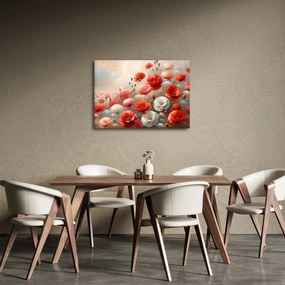 Tablou - Pictură cu maci (70x50 cm)