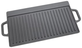 Cattara 13064 Placă de grătar cu mânere Fontă, 50x 23 cm