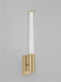 Aplica de perete LED baie IP44 NOLD aurie