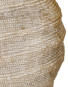 Lampă suspendată orientală aurie 70 cm - Nidum