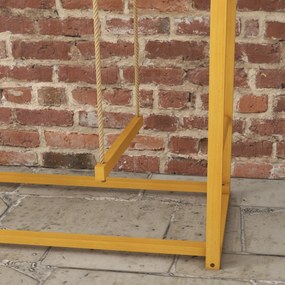 PawHut Structură de joacă pentru găini cu leagăne și scară, pentru 3-4 găini, structură de cățărat din lemn | Aosom Romania