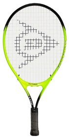 Racheta de tenis pentru copii Dunlop™ Nitro 21 Gooo, Din aluminiu, Lungime 53.4 cm, 4-6 ani, Verde
