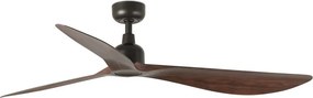 Ventilator tavan de exterior cu telecomanda IP44 OUTWOOD L maro/nuc