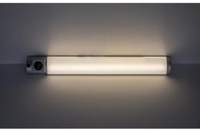 Corp de iluminat LED cu priză pentru corpuri de bucătărie Rabalux 78039 SOFT 2E LED/8W/230V 4000K 68 cm argintiu