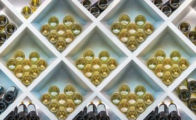 Fototapet - Sticla cu vin (152,5x104 cm), în 8 de alte dimensiuni noi