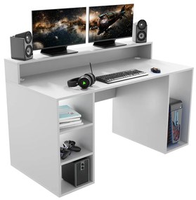 Masă PC gaming Endechor (Alb). 1054993