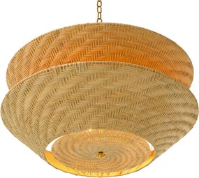 Lustra LUX design natural Tavira ratan