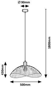 Pendul design industrial Iduna 4347 RX