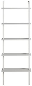 Bibliotecă de perete PAULA 174x60 cm albă