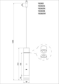 Globo 16060W - Lampă LED dimabilă cu control tactil, reîncărcabilă 2în1 PELO LED/2W/230/5V albă