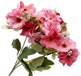 Flori de camp roz artificiale GINNY, 30cm