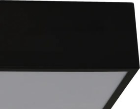 Plafonieră LED/215W/230V 3000/4000/6500K 80x80 cm neagră