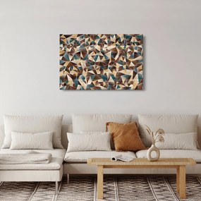 Tablou - Triunghiuri (90x60 cm)