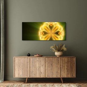Tablou cu floare galbenă (120x50 cm)