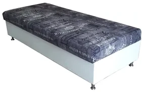 Pat de o persoană (divan) 82 cm Eda 5 (cu saltea molitan). 1041925