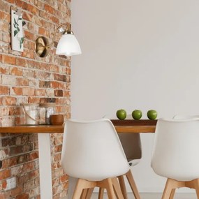 Lustră aplicată MIRANDA 5xE27/60W/230V aurie