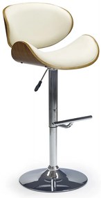 Scaun de bar H44 nuc crem