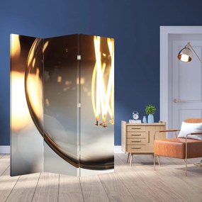 Paravan - becul aprins (126x170 cm)