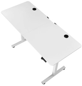 Juskys Masa de birou 140x60cm - alba