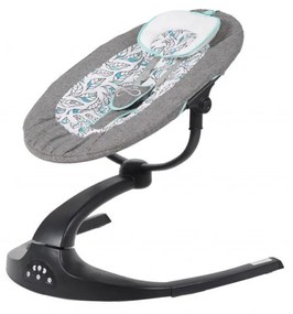 Balansoar Pentru Bebelusi cu conectare la priza si telecomanda NOVOKIDS ™ Meyra Swing , Cu plasa insecte, Multifunctional, Pliabil, 5 viteze de