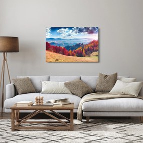 Tablou cu peisaj de toamnă pitoresc (90x60 cm)