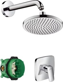 Sistem de dus Hansgrohe Design Croma Logis crom lucios