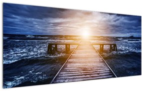 Tablou cu mol însorit (120x50 cm)