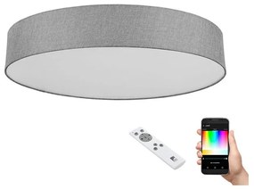 Plafonieră LED RGBW dimabilă ROMAO-C LED/45W/230V Eglo 98669 + telecomandă