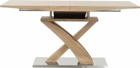 Masă dining,  stejar, 160-200x90 cm, BONET NEW TIP 2