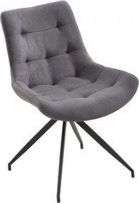 Set 2 scaune stil retro Divani gri deschis