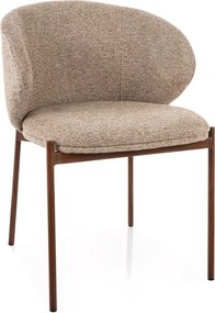 Scaun de masa KIOTO, nuc/bej