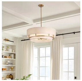 Lustră pe tijă Hinkley HK-GRAHAM-L-LCB GRAHAM 4xE14/40W/230V