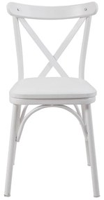 Set mobilier sufragerie Duvasa 6 (alb) (pentru 2 persoane). 1093755