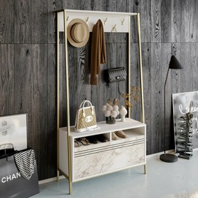 Cuier cu raft pentru încălțăminte Devin White