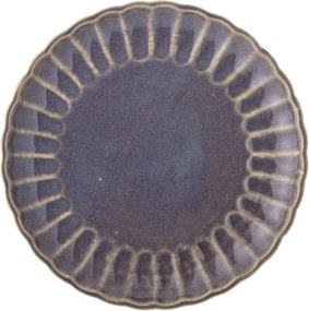 Farfurie violetă pentru desert din gresie ø 20 cm Latina – Bloomingville