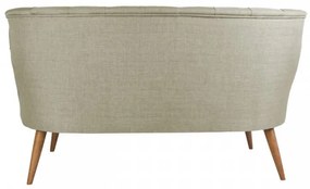 Canapea 2 Locuri, Lemn Solid, Richland Loveseat, Gri