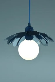 Bohemia-Design - Candelabru pe cablu 1xE27/60W/230V albastru