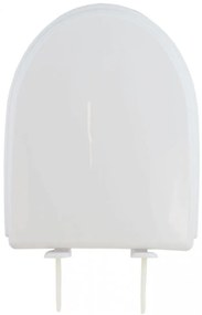 Capac WC 19, polipropilena, Cersanit (compatibil pe vasele WC rotunjite)