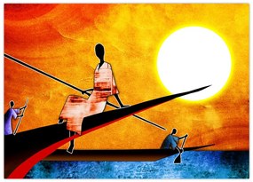 Tablou picturii epochale străveche (70x50 cm)