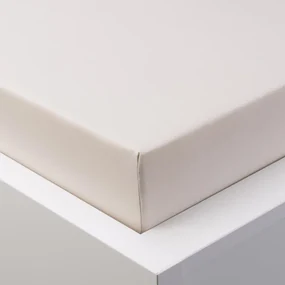 Cearşaf elastic jersey cu elastan latté 180 x 200 cm