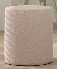 Taburet MOON roz, din țesătură bouclé, multifuncțional – Vipack