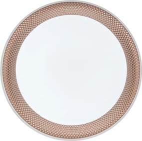 Brilliant - Plafonieră LED dimabilă WALDO LED/36W/230V alb/aur roz + telecomandă