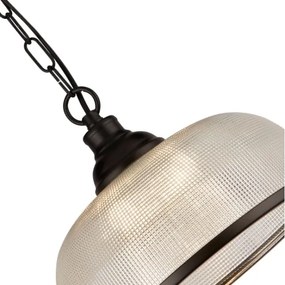 Lustră pe lanț Searchlight 1682BK HIGHWORTH 1xE27/60W/230V negru
